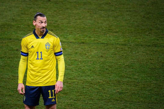 Zlatan Ibrahimovic of Sweden