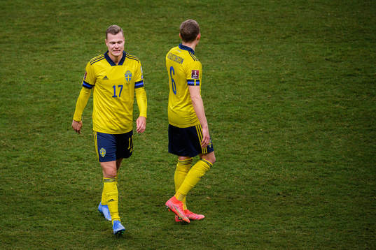 Viktor Claesson and Ludwig Augustinsson of Sweden