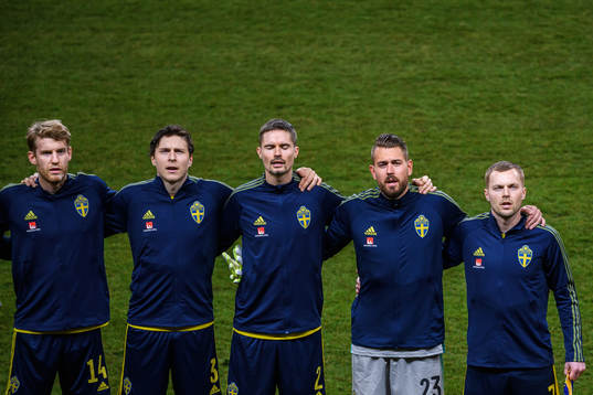 Filip Helander, Victor Nilsson Lindelöf , Mikael Lustig ,