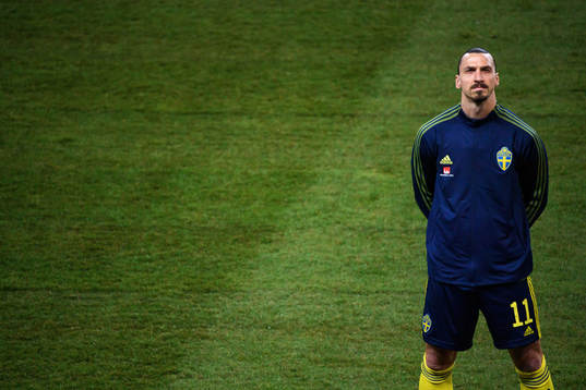 Zlatan Ibrahimovic of Sweden