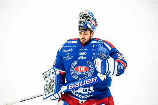 Oskarshamns målvakt Joe Cannata