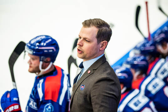Oskarshamns tränare Martin Filander