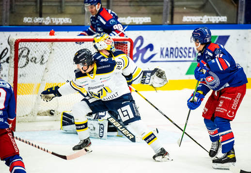 Oskarshamns Max Veronneau gör här 6-0