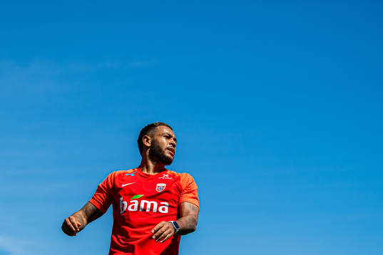 Joshua King of the Norwegian national football team