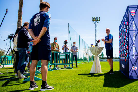 Ståle Solbakken, head coach of the Norwegian national