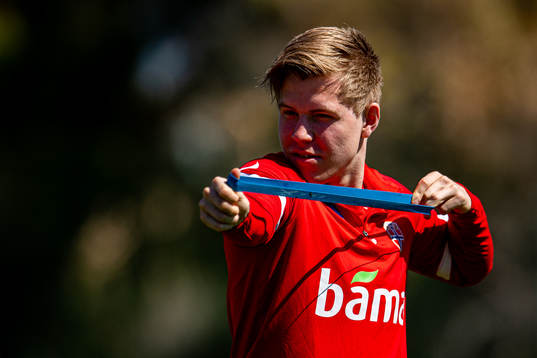Jens Petter Hauge of the Norwegian national football team