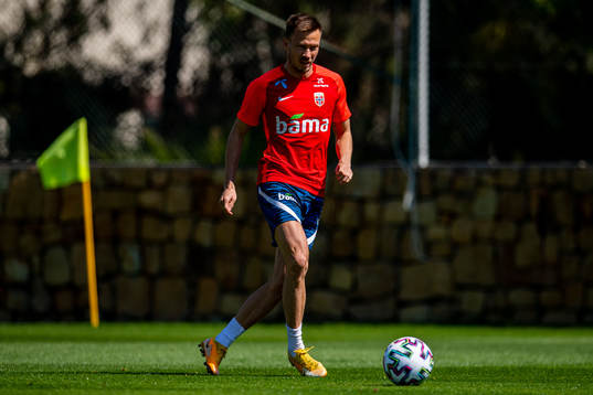 Martin Linnes of the Norwegian national football team