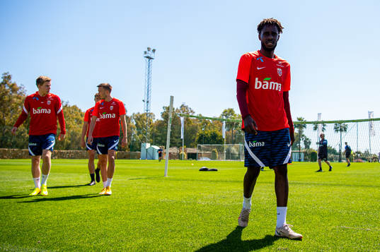 Tokmac Nguen of the Norwegian national football team