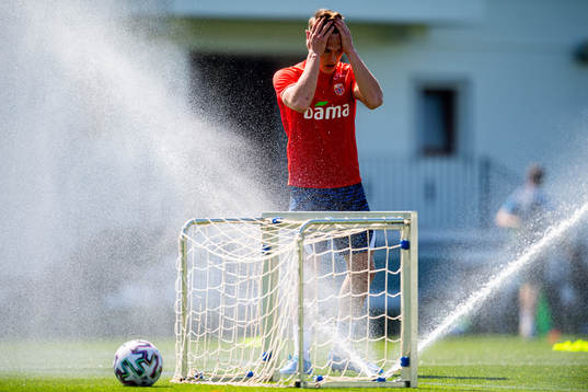 Leo Østigård of the Norwegian national football team