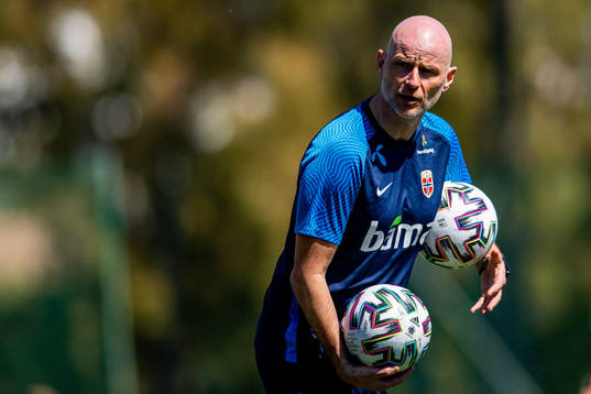 Ståle Solbakken, head coach of the Norwegian national