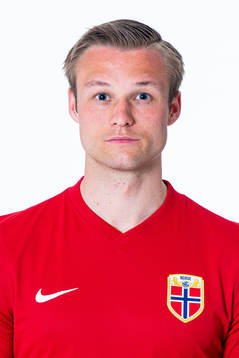 Stian Gregersen of the Norwegian national football team