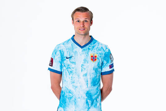 Stian Gregersen of the Norwegian national football team