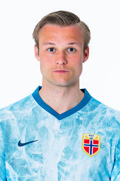 Stian Gregersen of the Norwegian national football team