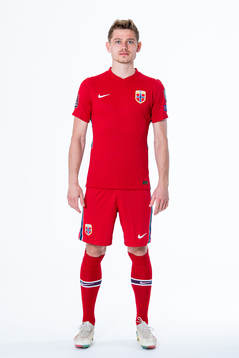 Julian Ryerson of the Norwegian national football team