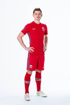 Julian Ryerson of the Norwegian national football team
