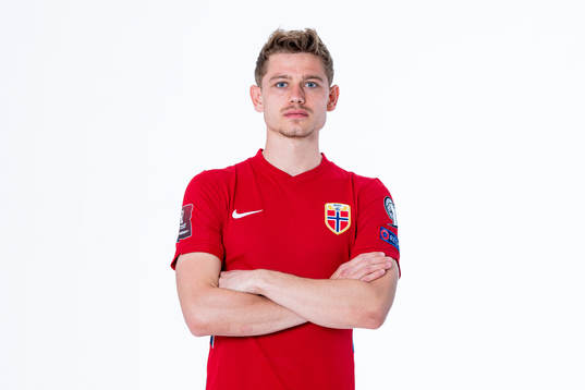 Julian Ryerson of the Norwegian national football team