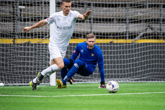Örgrytes målvakt Fredrik Andersson