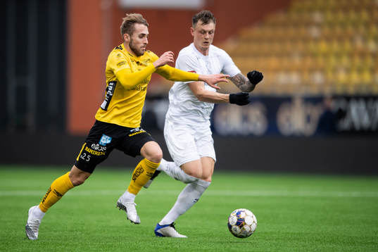 Elfsborgs Jack Cooper Love och Örgrytes Marcus Haglind