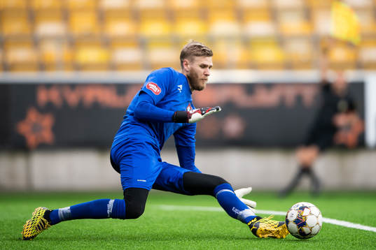 Örgrytes målvakt Fredrik Andersson
