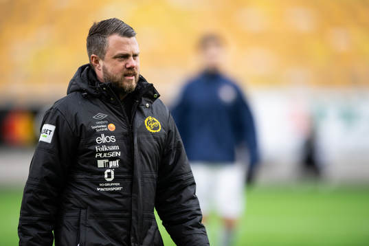 Elfsborgs manager Jimmy Thelin