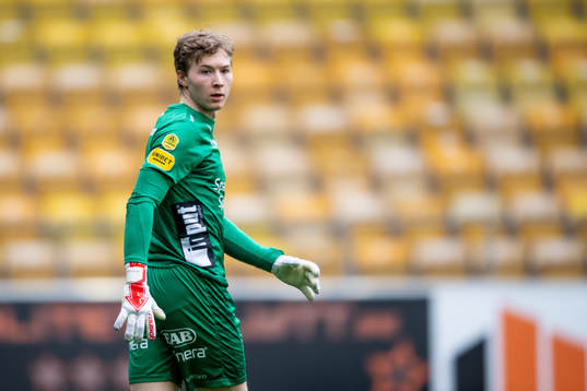 Elfsborgs målvakt Mathias Dyngeland