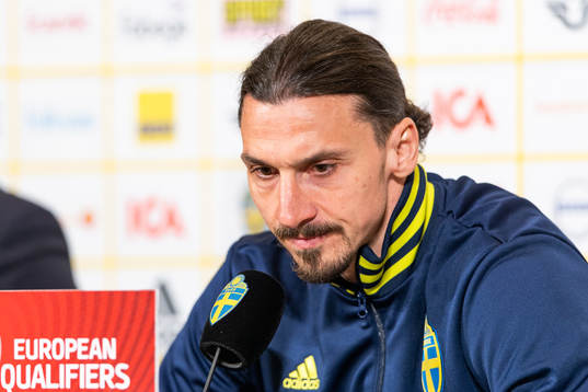 Zlatan Ibrahimovic of Sweden