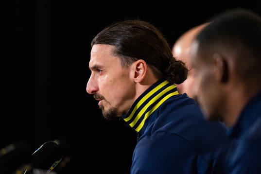 Zlatan Ibrahimovic of Sweden