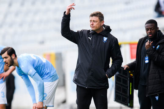 Malmö FFs huvudtränare Jon Dahl Tomasson