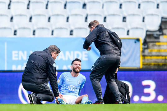 Malmö FFs Erdal Rakip får vård