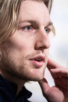 Emil Forsberg of the Swedish national football team