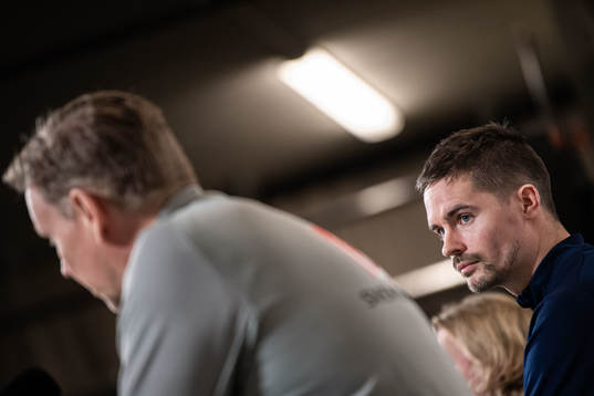 Mikael Lustig of the Swedish national football team