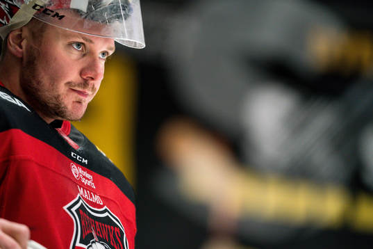 Malmö Redhawks målvakt Lars Volden