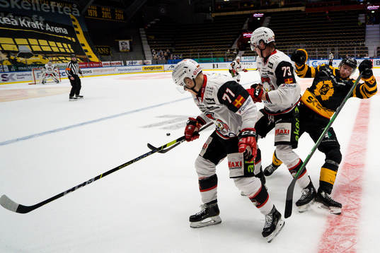 Malmö Redhawks Jan-Mikael Järvinen och Adam Ollas Mattsson