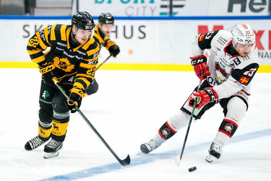Skellefteås Jonathan Johnsson och Malmö Redhawks