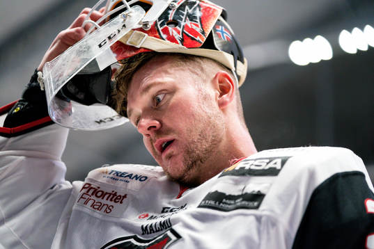 Malmö Redhawks målvakt Lars Volden
