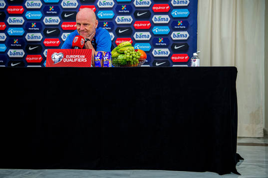 Ståle Solbakken, head coach of the Norwegian national
