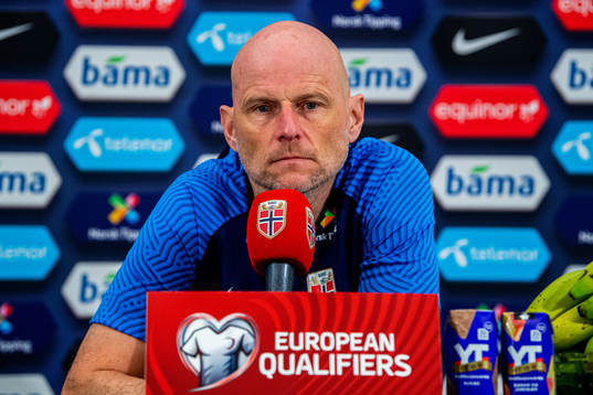 Ståle Solbakken, head coach of the Norwegian national