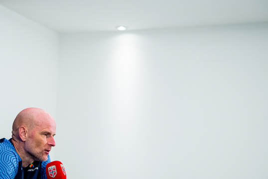 Ståle Solbakken, head coach of the Norwegian national