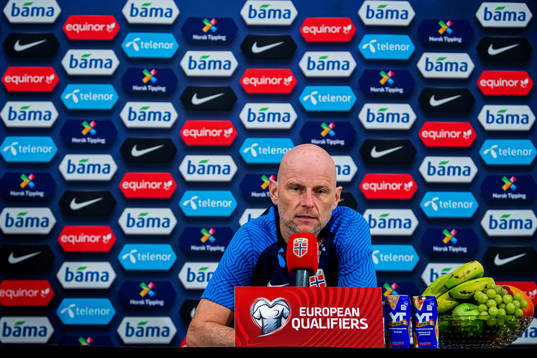 Ståle Solbakken, head coach of the Norwegian national