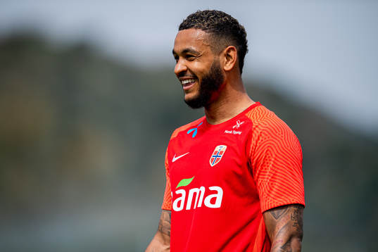 Joshua King of the Norwegian national football team