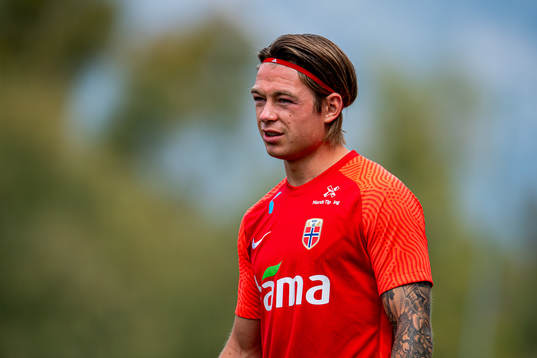Patrick Berg of the Norwegian national football team