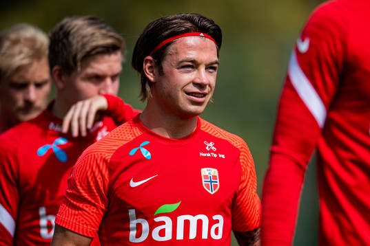 Patrick Berg of the Norwegian national football team
