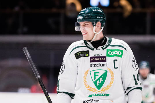 Färjestads Victor Ejdsell deppar