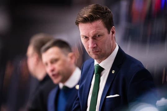 Färjestads tränare Johan Pennerborn