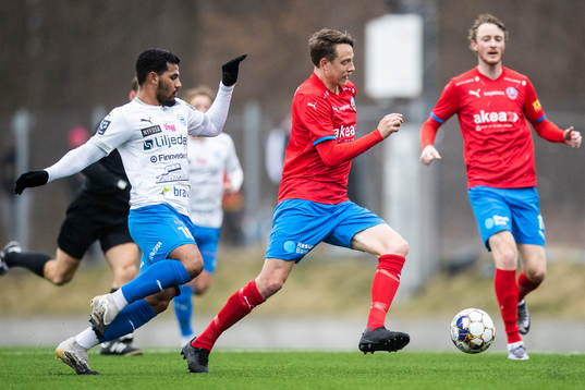 Värnamos Wenderson Oliveira do Nascimento och Helsingborgs