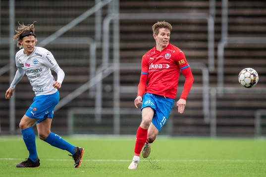 Värnamos Charlie Vindehall och Helsingborgs Bödvar