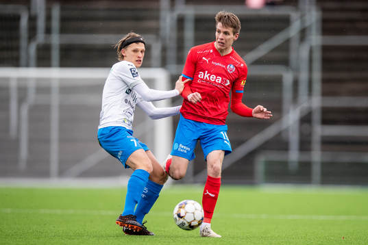Värnamos Charlie Vindehall och Helsingborgs Bödvar