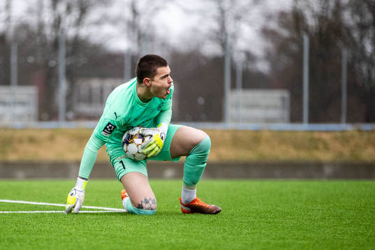 Värnamos målvakt Filip Eriksson