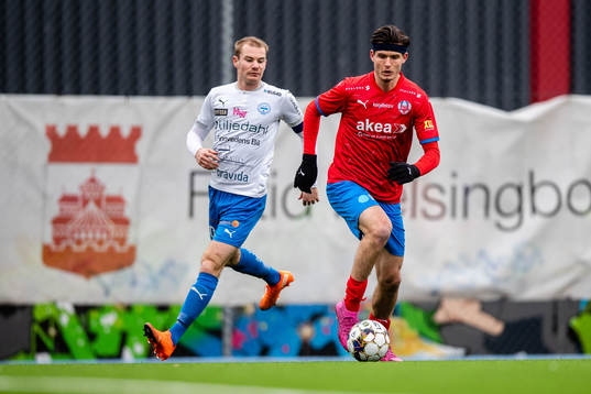 Värnamos Erick Brendon och Helsingborgs Wilhelm Loeper
