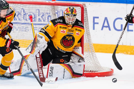 Luleås målvakt Joel Lassinantti